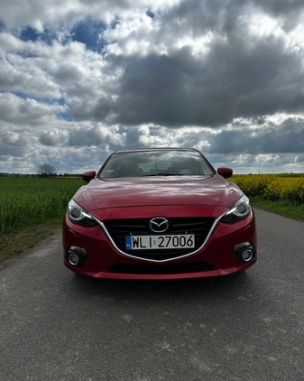 Mazda 3 cena 49500 przebieg: 124568, rok produkcji 2014 z Brzeg Dolny małe 67